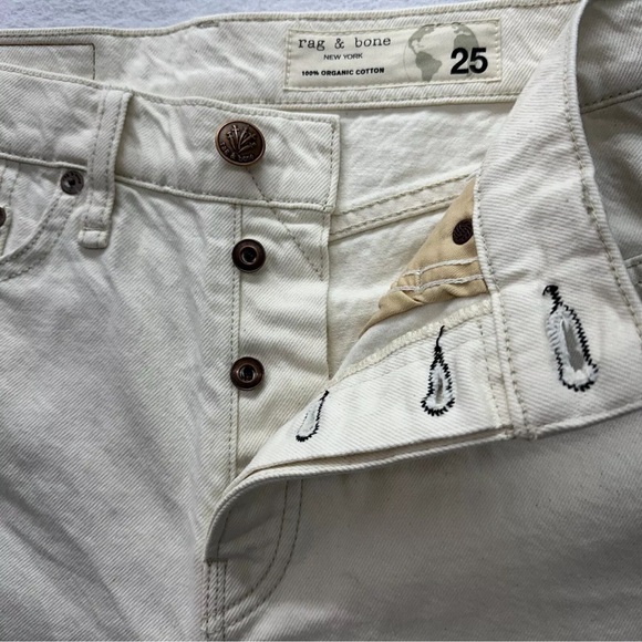 Rag & Bone 100% Cotton Women’s Maya High-Rise Walking Denim Short Sz 25 - Picture 7 of 11